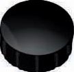 MAUL magneet Solid, 15 mm, trekkracht 150 gr, doos van 10 stuks, zwart