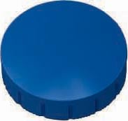 MAUL magneet Solid 24mm trekkracht 600gr doos 10 blauw MAUL magneet Solid 24mm trekkracht 600gr doos 10 blauw