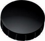 MAUL magneet Solid, 24 mm, trekkracht 600 gr, doos van 10 stuks, zwart afbeelding