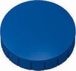 MAUL magneet Solid, 32 mm, trekkracht 800 gr, doos van 10 stuks, blauw