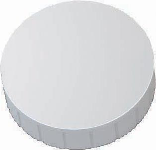 MAUL magneet Solid, 38 mm, trekkracht 2,5 kg, doos van 10 stuks, wit afbeelding