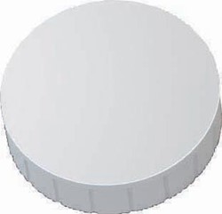 Maul Aimant Solid, 38 mm, 2,5 kg, boîte de 10 pièces, blanc