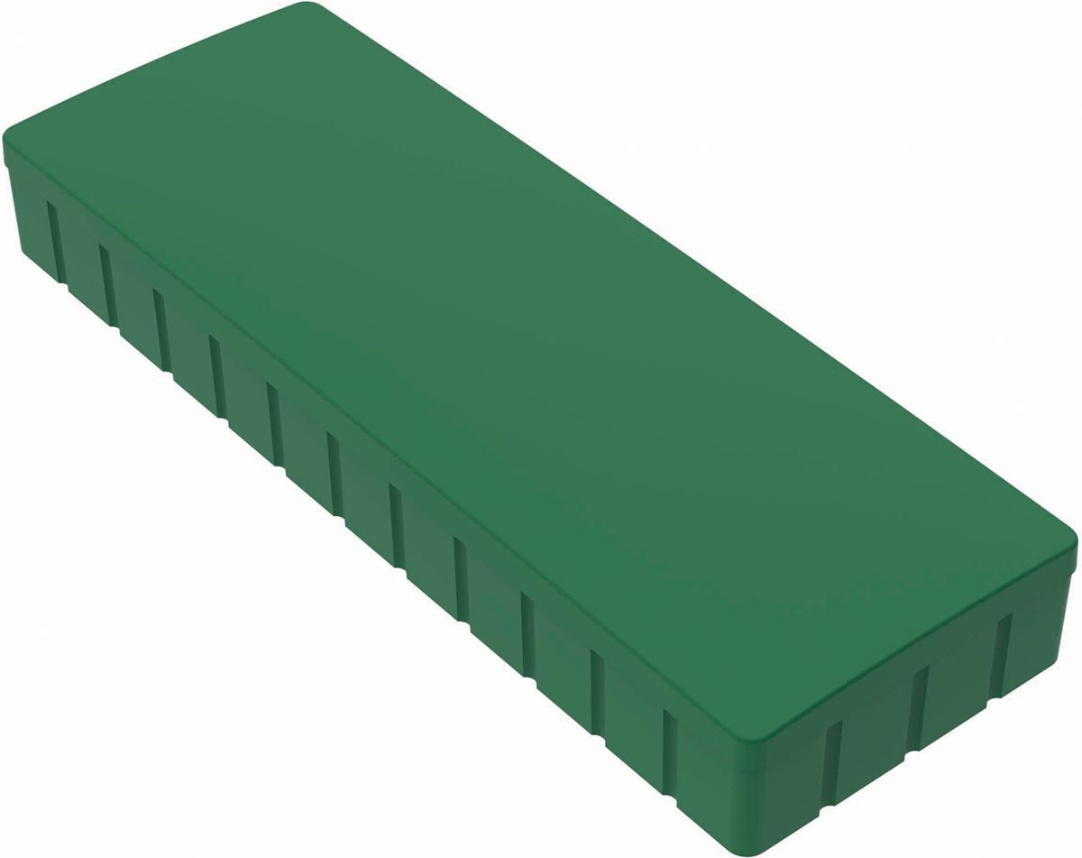 Maul magneet MAULsolid, ft 54 x 19 mm, groen, doos van 10 stuks
