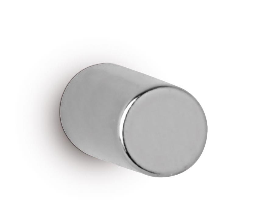 MAUL neodymium schijfmagneet Ø5x10mm 1,1kg blister 10 zilver, whitebord MAUL neodymium schijfmagneet Ø5x10mm 1,1kg blister 10 zilver, whitebord