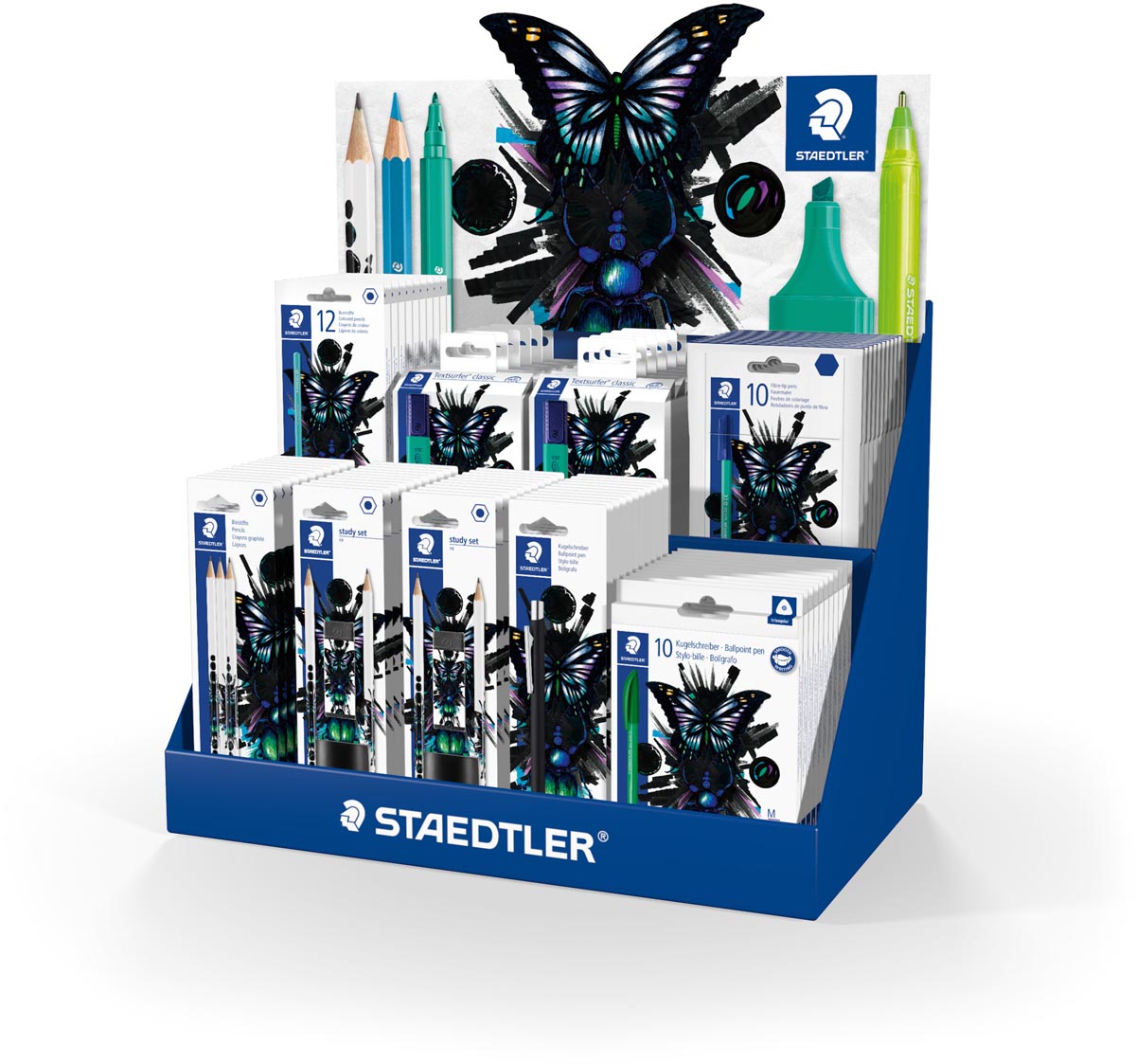 Staedtler Edition Cool & Cute schrijf-en kleurproducten, display van 60 stuks afbeelding