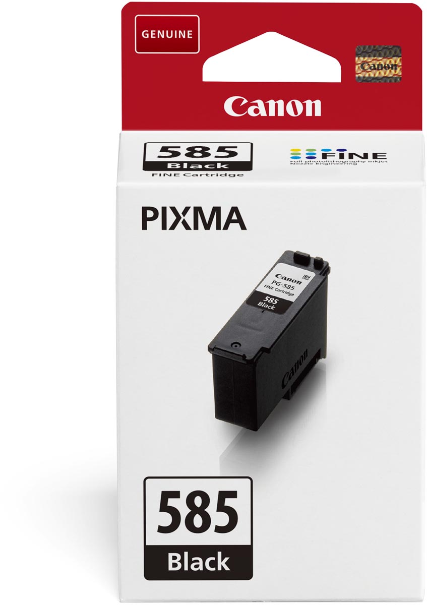 Canon inktcartridge PG-585, 180 pagina&apos;s, OEM 6205C001, zwart afbeelding