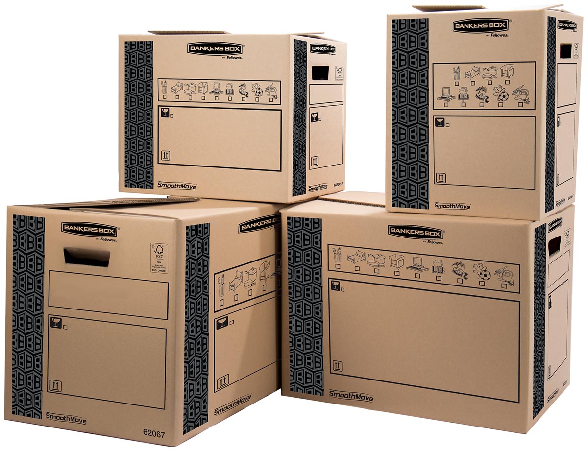 Fellowes verhuisdoos Bankers Box Heavy Duty, ft 40 x 32 x 32 cm, pak van 10 stuks