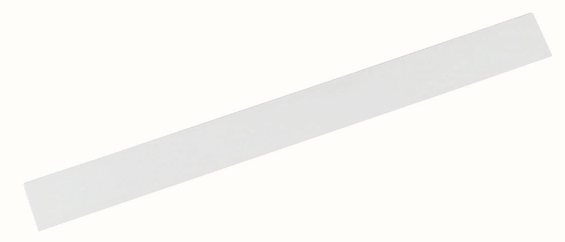 MAUL metaalstrip Standaard lijst zelfklevend 100X5cm wit afbeelding