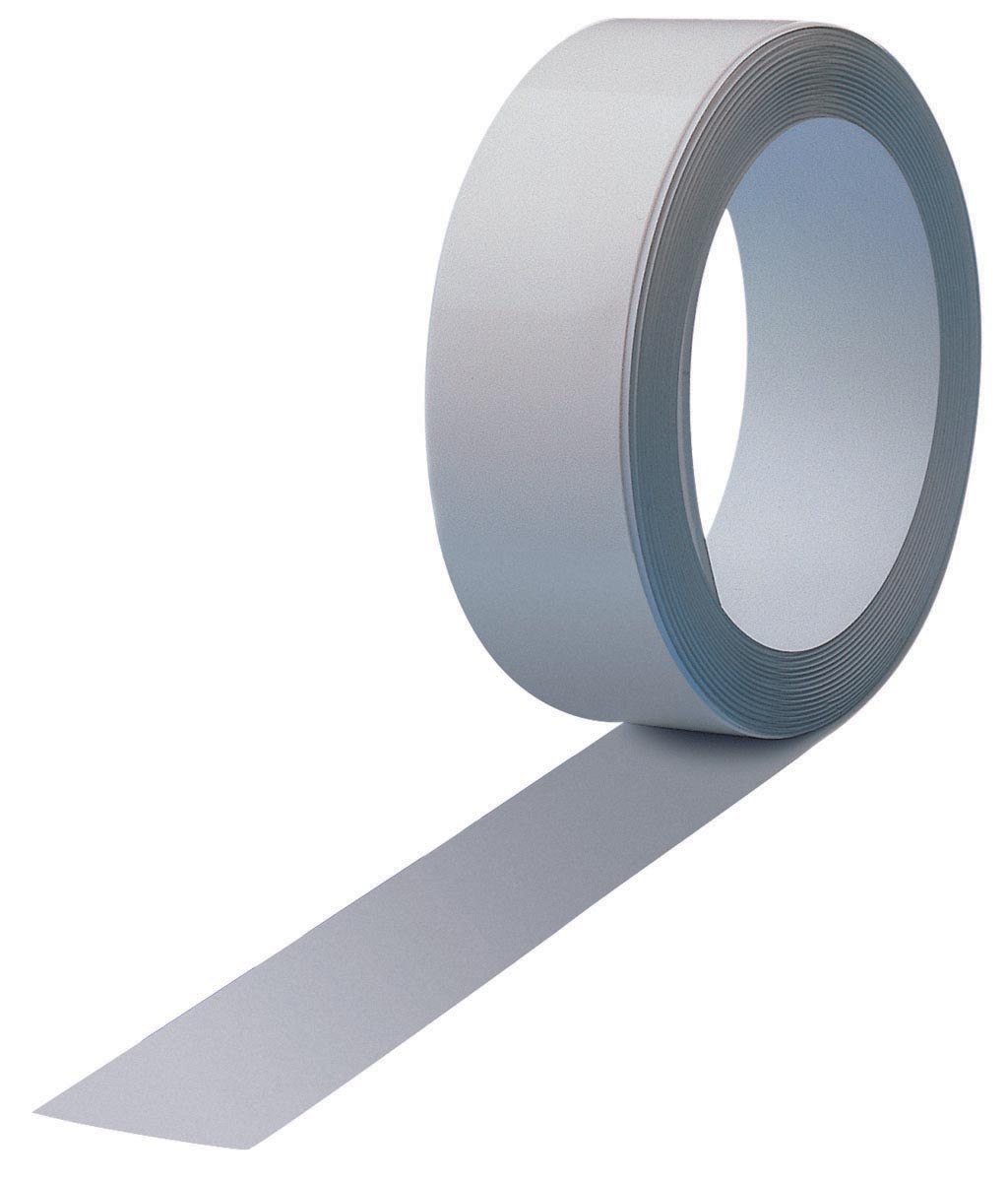 MAUL metaalband Standaard lijst zelfklevend 2500x35cm wit, op lengte te knippen afbeelding