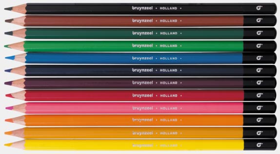 Bruynzeel Kleurpotloden blik | 12 kleuren