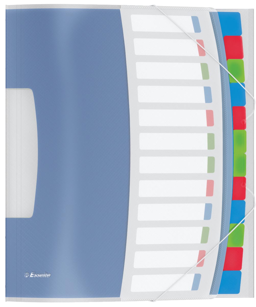 Esselte Sorteermap Vivida 12 tabs afbeelding