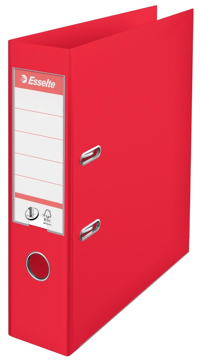Esselte Ordner Power N° 1 Vivida ft A4, rug van 7,5 cm, rood afbeelding