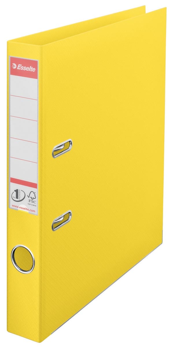 Esselte Ordner Power N° 1 Vivida ft A4, rug van 5 cm, geel afbeelding