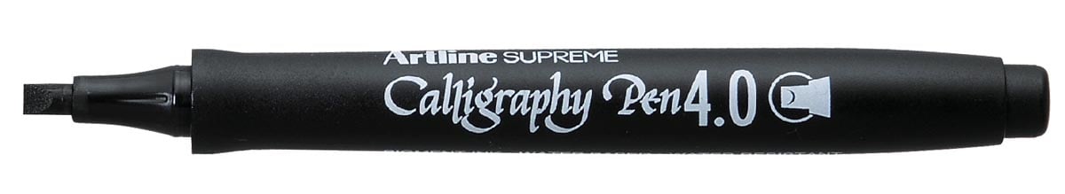 Artline marker Supreme Calligraphy Pen, 4,0 mm, zwart afbeelding