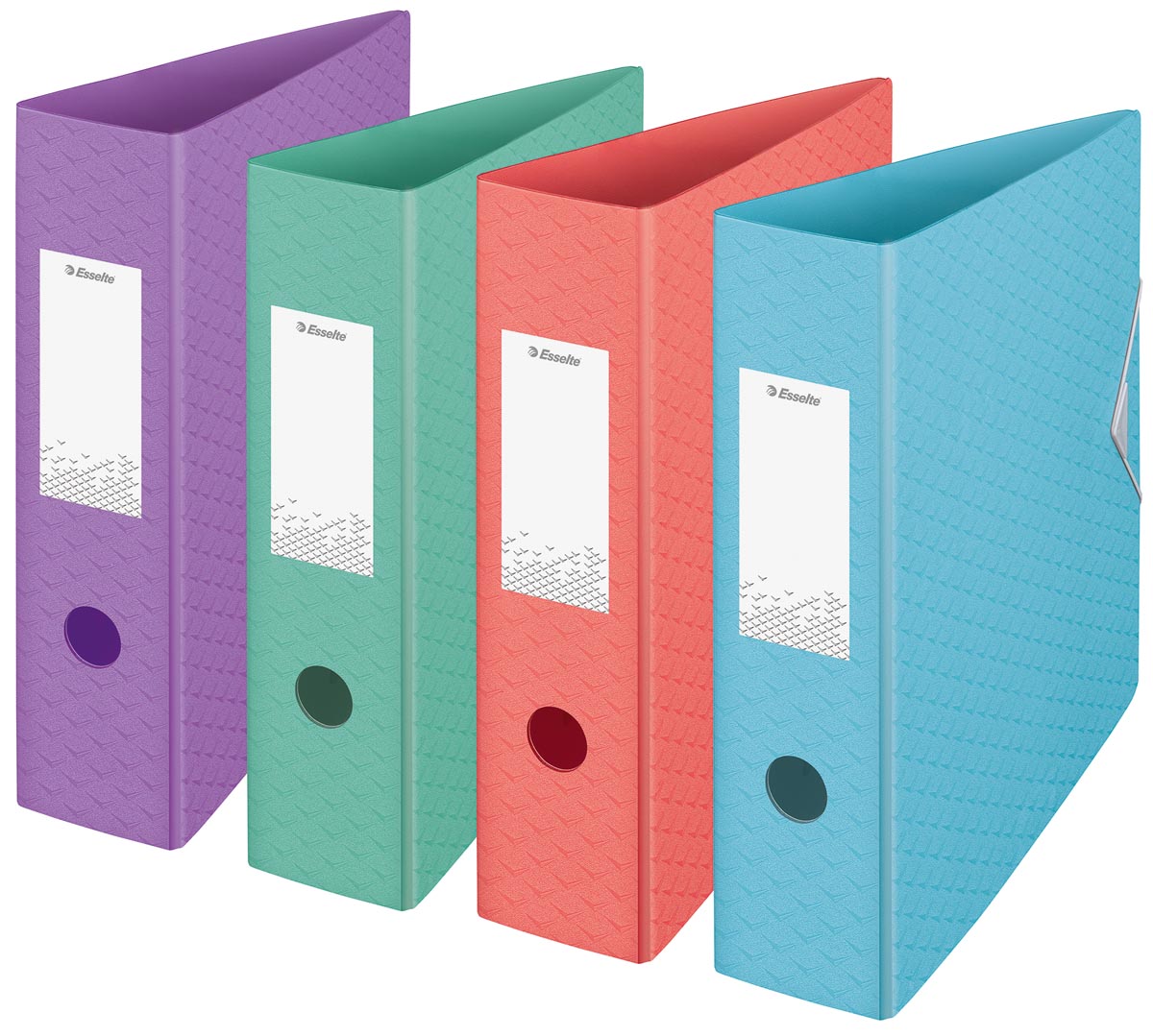 Esselte ordner Colour'Breeze, ft A4, uit polyfoam, rug van 7,5 cm, assorti Esselte ordner Colour'Breeze, ft A4, uit polyfoam, rug van 7,5 cm, assorti