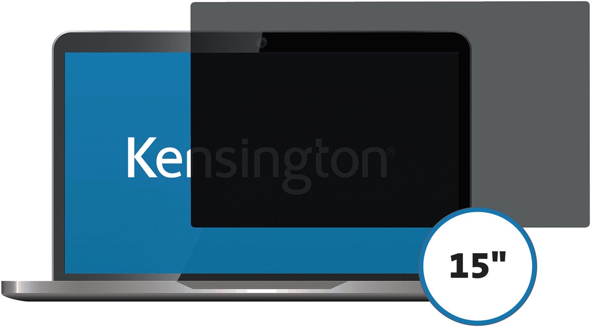 Kensington privacy schermfilter voor Macbook Pro 15 inch Retina 2017, 2 weg, zelfklevend