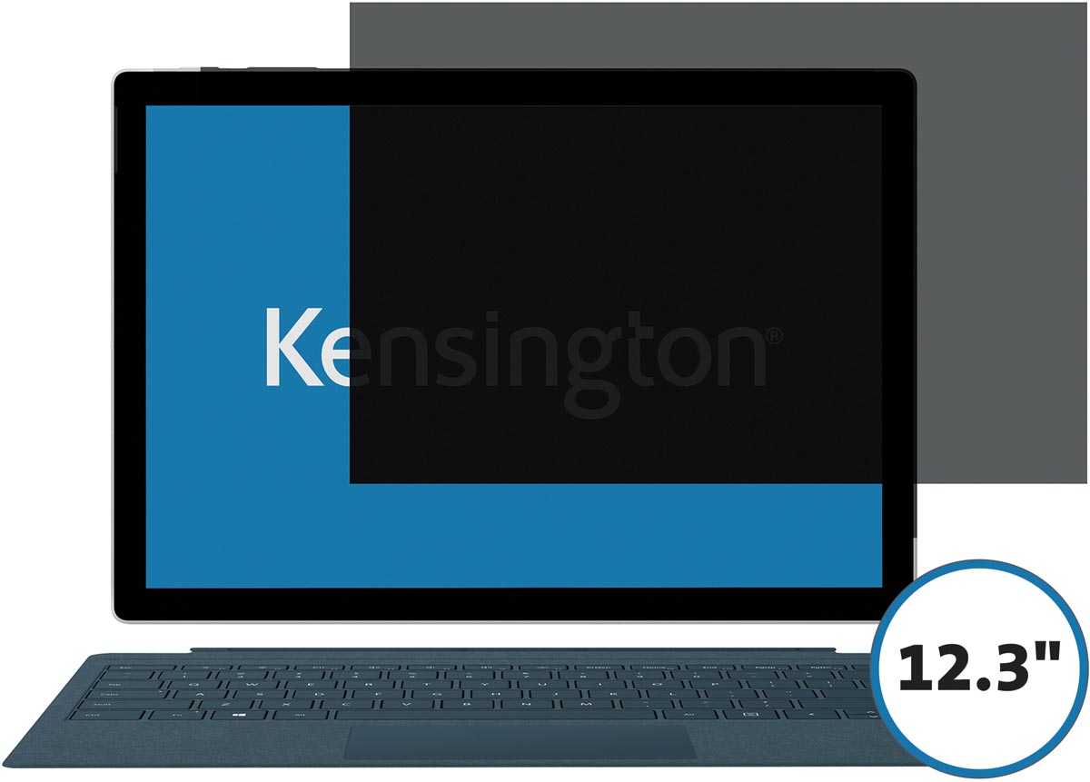 Kensington privacy schermfilter voor Microsoft Surface Pro 2017, 2 weg, zelfklevend