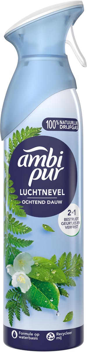 Ambi Pur luchtverfrisser ochtend dauw, spray van 185 ml afbeelding