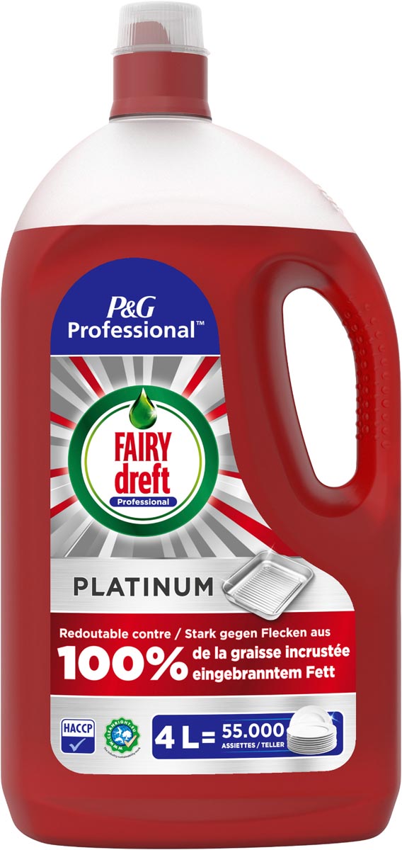 FAIRY dreft Professional handafwasmiddel Platinum, fles van 4 l afbeelding
