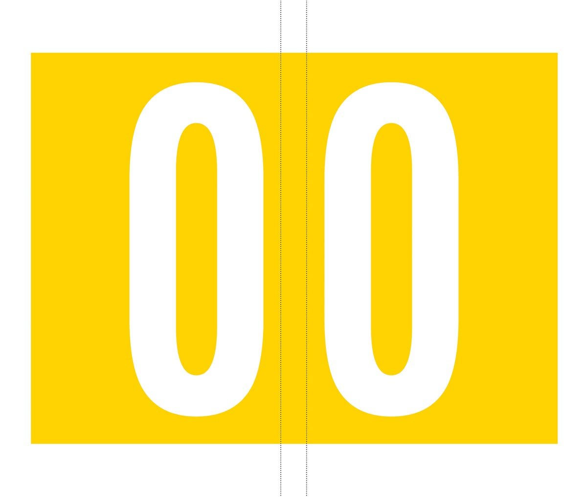 CODETAB ROL 500 X 0 GEEL