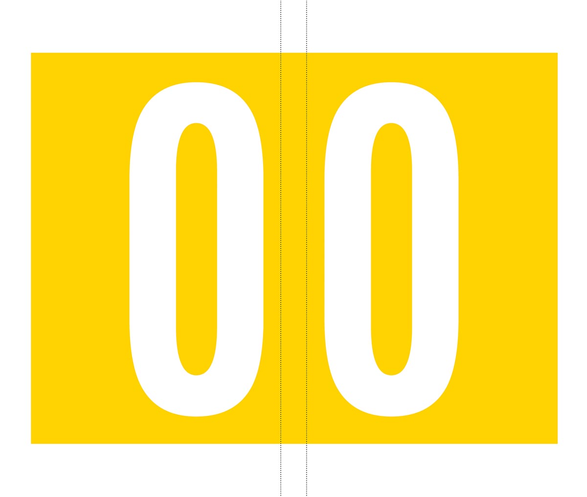 CODETAB ROL 500 X 0 GEEL