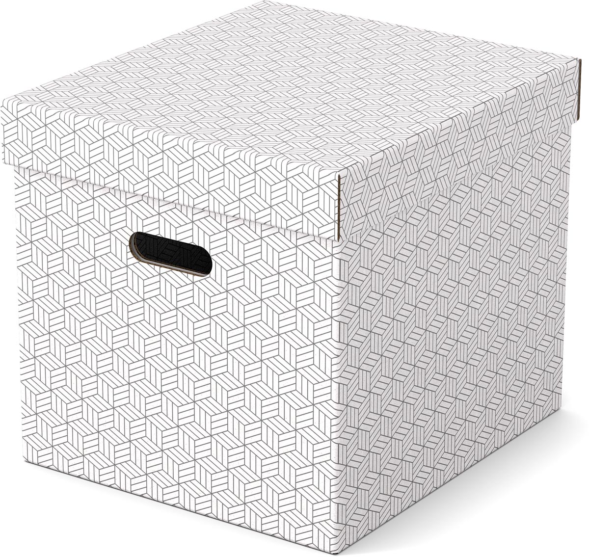 Esselte Home opbergdoos, ft 32 x 36,5 x 31,5 cm, wit, pak van 3 stuks Esselte Home opbergdoos, ft 32 x 36,5 x 31,5 cm, wit, pak van 3 stuks