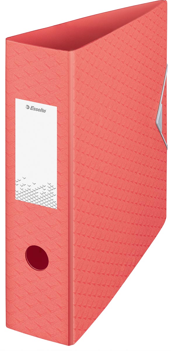 Esselte ordner Colour&apos;Breeze, ft A4, uit polyfoam, rug van 7,5 cm, koraal afbeelding