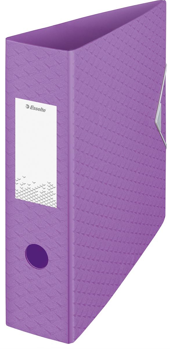 Esselte ordner Colour'Breeze, ft A4, uit polyfoam, rug van 7,5 cm, lavendel Esselte ordner Colour'Breeze, ft A4, uit polyfoam, rug van 7,5 cm, lavendel