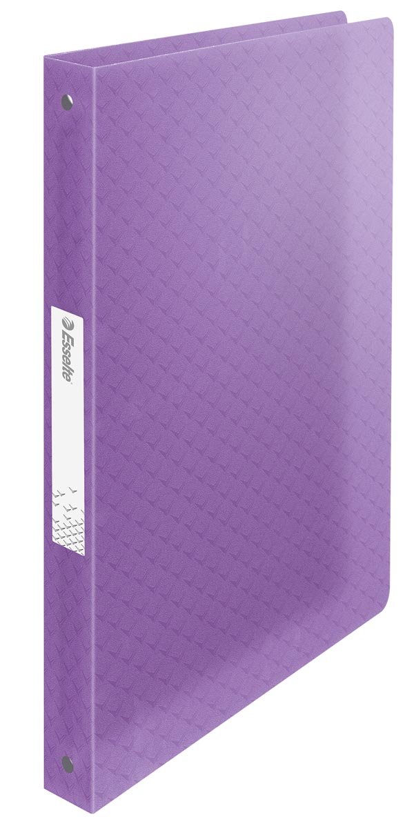 Esselte Colour&apos;Breeze ringmap, 4 ringen, PP, ft A4, met soepele kaft, lavendel afbeelding