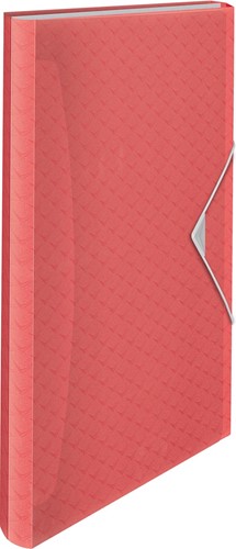 Esselte Colour'Breeze trieur, 6 compariments, corail