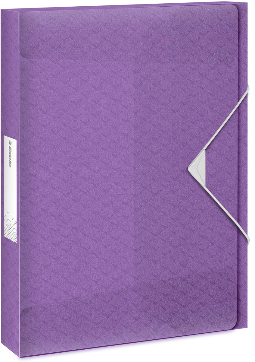 Esselte Colour&apos;Breeze elastobox, ft A4, 4 cm, lavendel