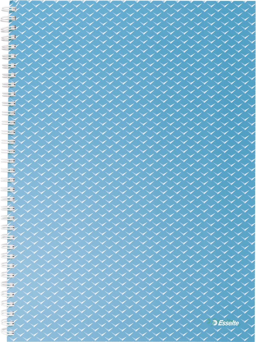 Esselte Colour'Breeze notitieboek met spiraalbinding, voor ft A4, gelijnd, blauw Esselte Colour'Breeze notitieboek met spiraalbinding, voor ft A4, gelijnd, blauw