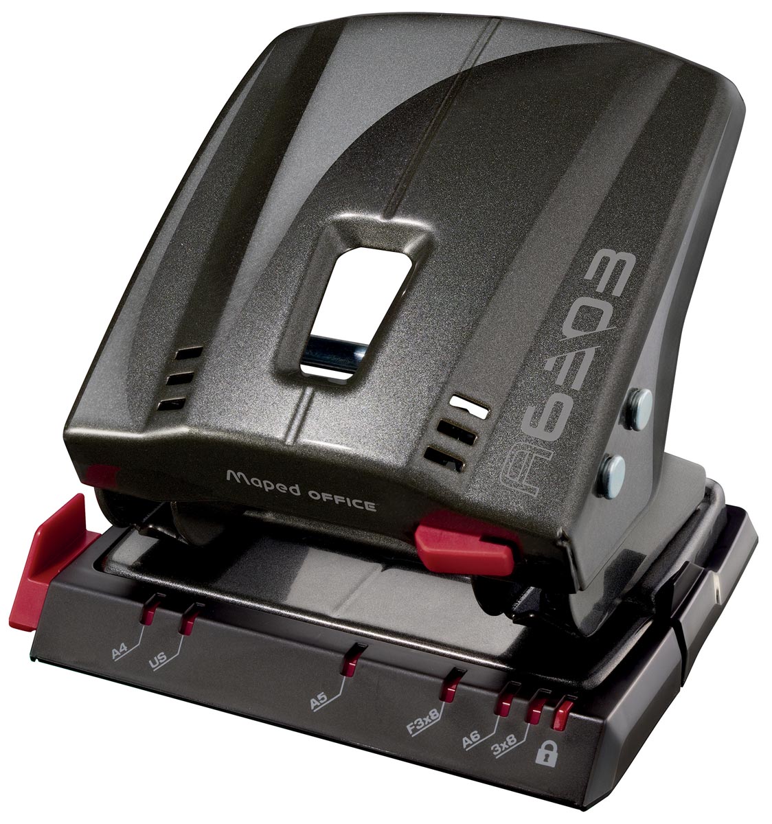 Maped perforator 2-gaats 30/35 blad grijs afbeelding