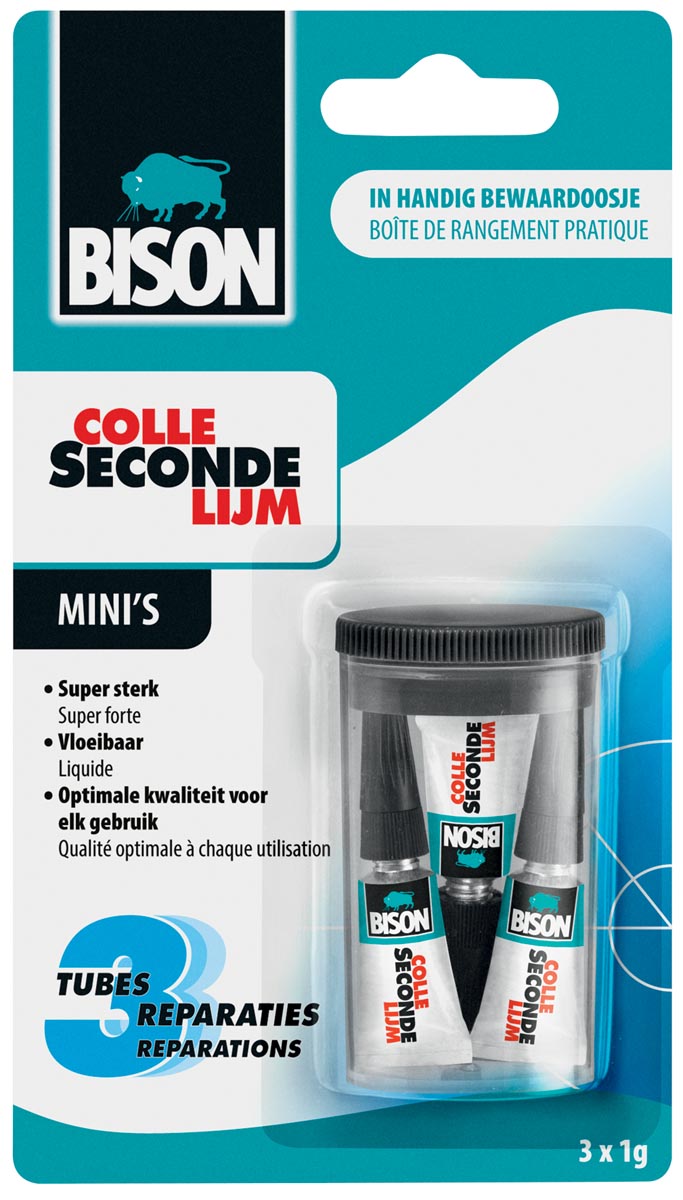 Secondelijm mini 3 x 1G