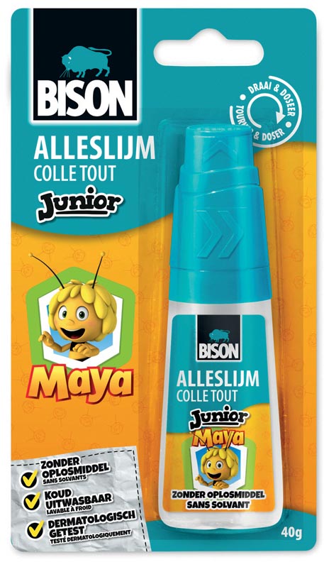 Bison Junior Maya alleslijm 40 g, op blister