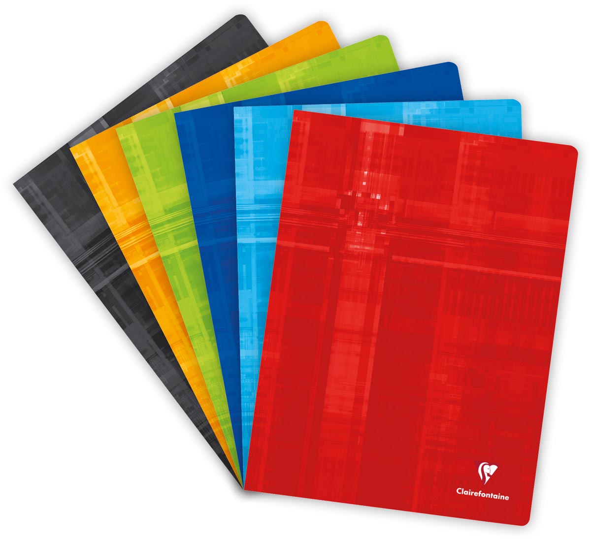 Clairefontaine schrift Metric voor ft A4+, 192 bladzijden, seyès, geassorteerde kleuren afbeelding