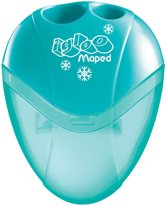 Maped Potloodslijper i-gloo 2-gaats, op blister