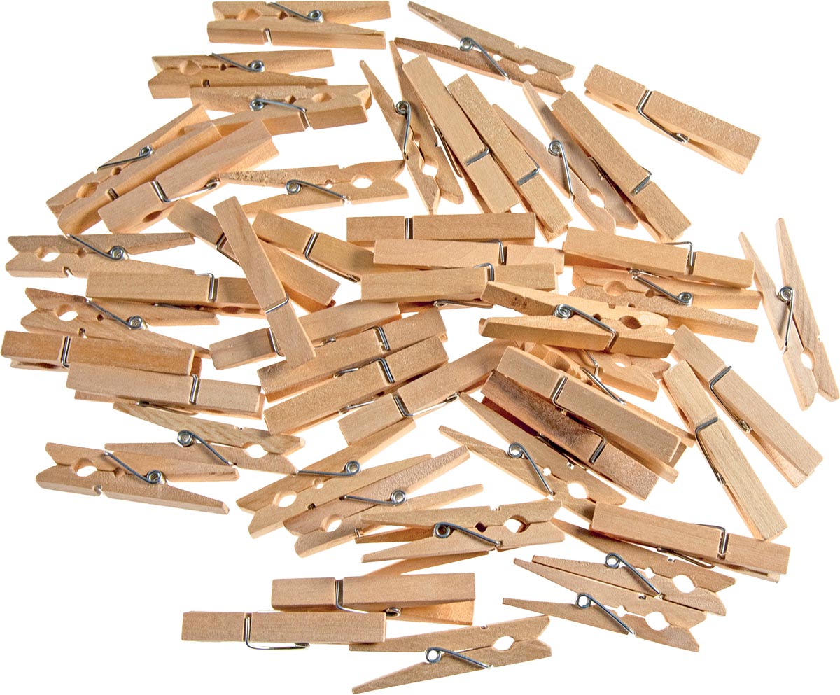 Bouhon wasknijper, zakje van 50 stuks afbeelding