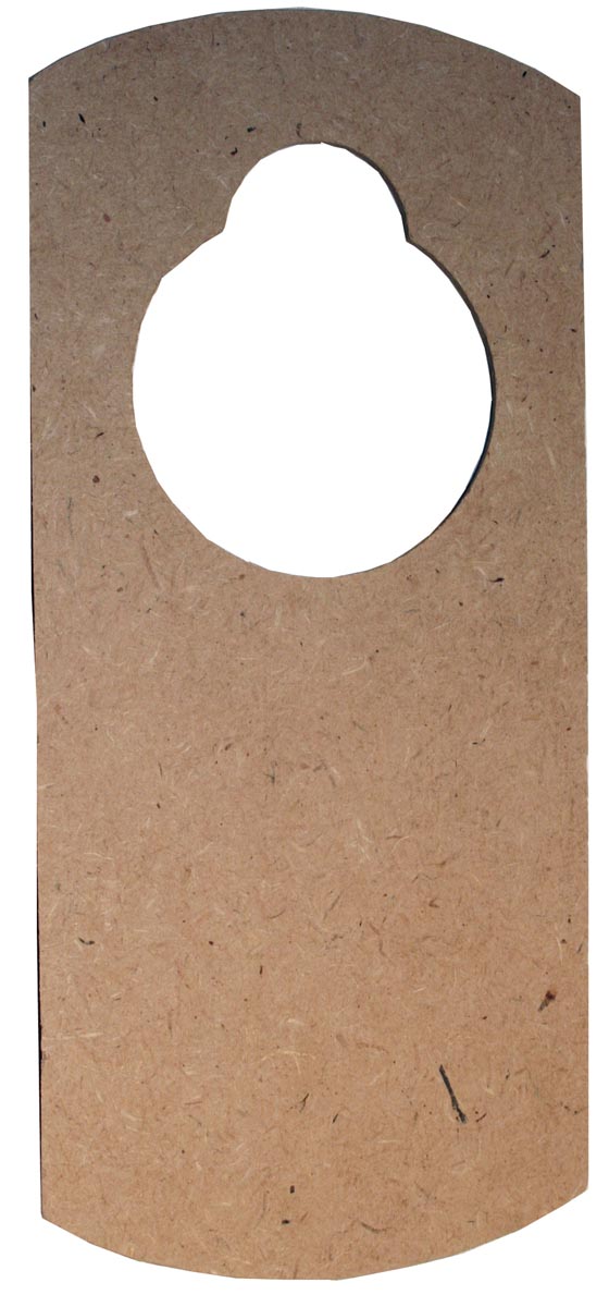 Bouhon deurplaatje, ft 19 X 8,4 X 0,3 cm, pak van 10 stuks afbeelding