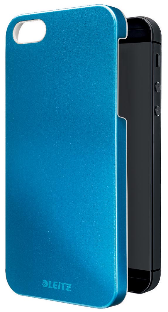 Leitz Wow Case Voor Apple Iphone 5 Blauw huismerk kopen in de aanbieding