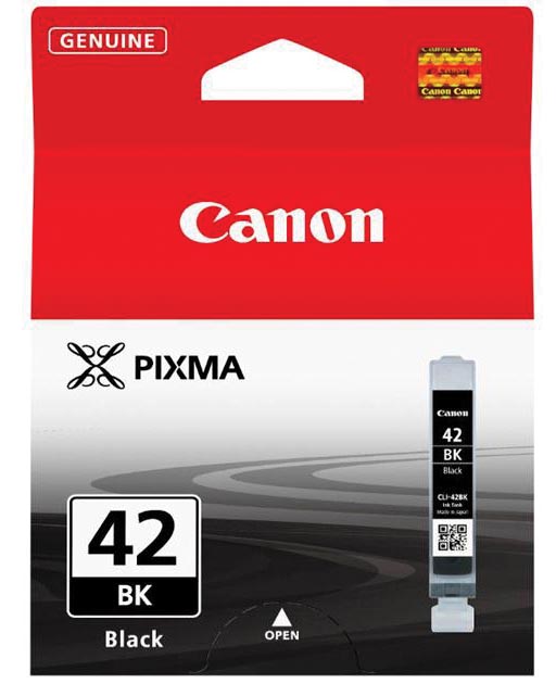 Canon inktcartridge CLI-42BK, 900 foto's, 13 ml, OEM 6384B001, zwart