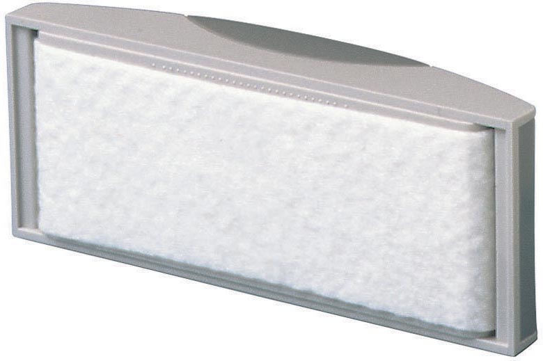 MAUL bordwisser Pro magnetisch met vlies, 11.4x5.7cm, refill mogelijk grijs afbeelding