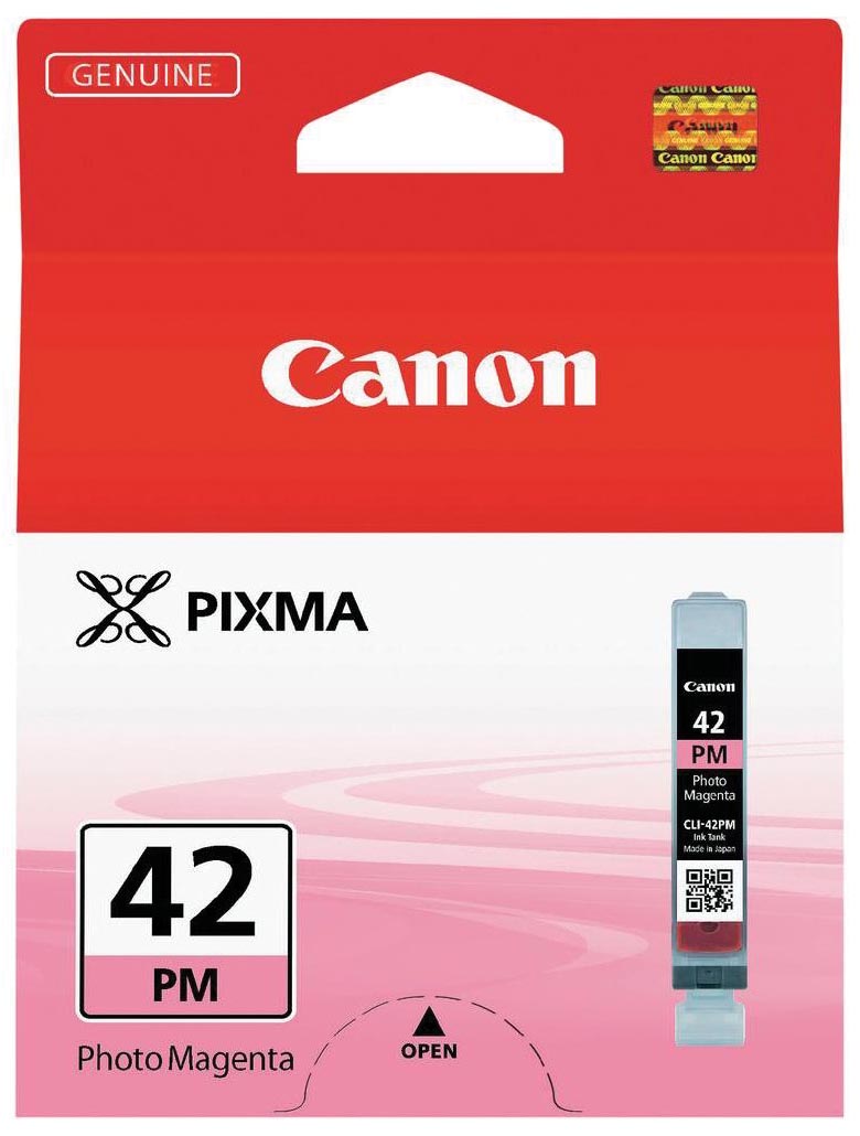 Canon inktcartridge CLI-42PM, 37 foto's, 13 ml, OEM 6389B001, foto magenta