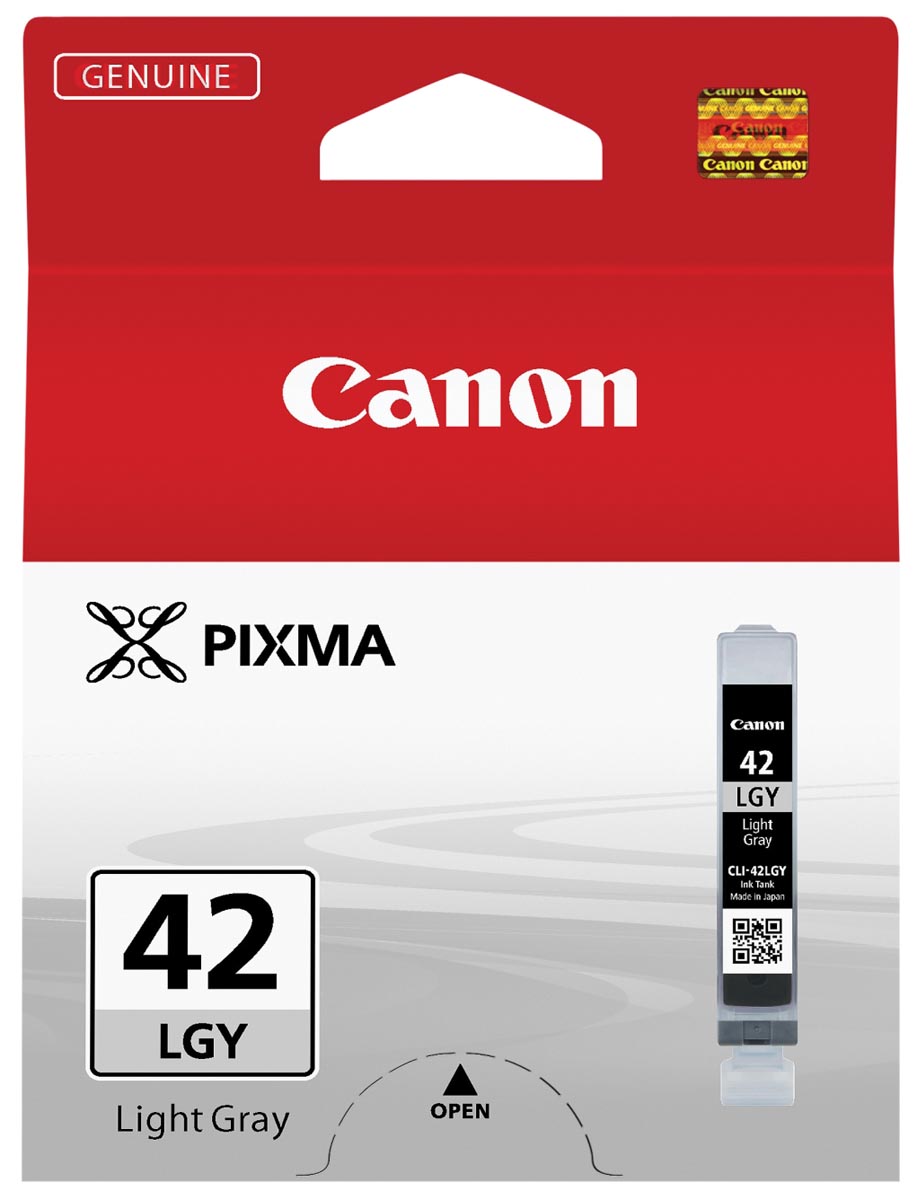 Canon Inktcartridge Cli 42Lgy Licht Grijs 13 Ml Oem 6391B001 huismerk kopen in de aanbieding Canon Inktcartridge Cli 42Lgy Licht Grijs 13 Ml Oem 6391B001 huismerk kopen in de aanbieding
