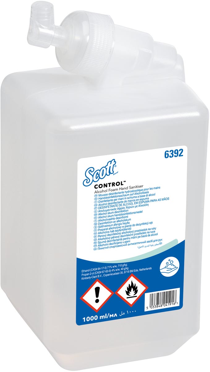 Kimberly-Clark Scott handdesinfecterend schuim met alcohol 1 liter