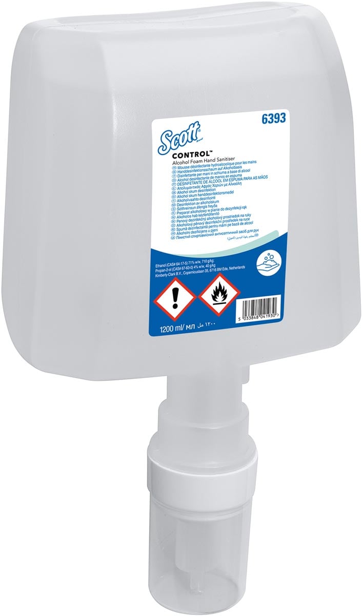 Kimberly-Clark Scott handdesinfecterend schuim met alcohol 1,2 liter