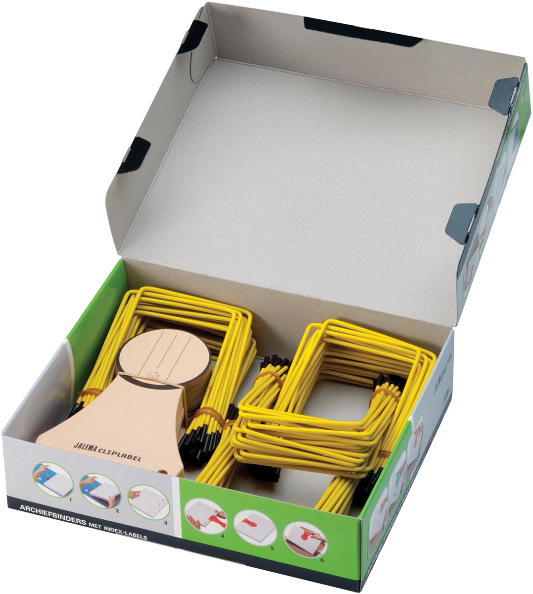 Atlanta archiefbinder PliFix verpakt in een doos-2