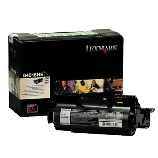 Lexmark Tonercartridge zwart return program - 21000 pagina's - 64016HE