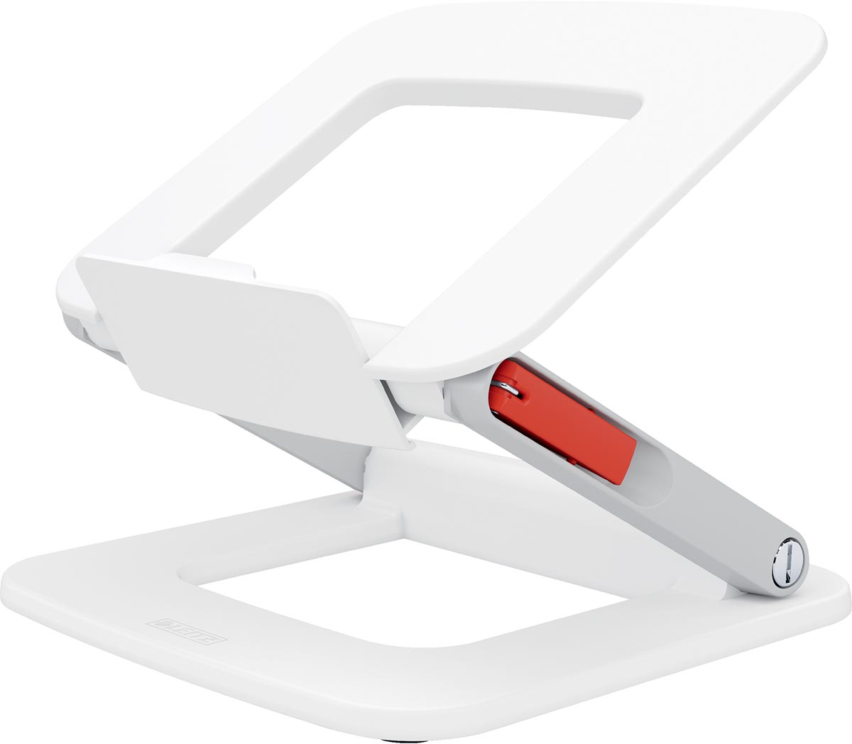 Leitz Ergo verstelbare laptopstandaard, wit afbeelding