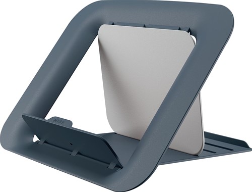 Leitz Ergo Cosy laptopstandaard, 80 % gerecycleerd kunststof, grijs